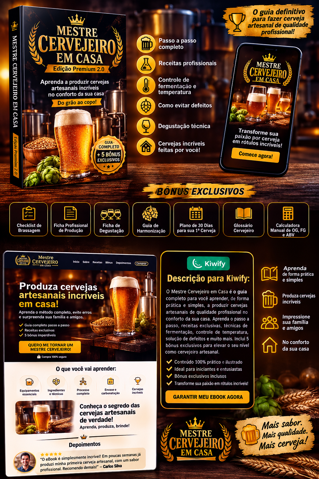 Mestre Cervejeiro em Casa